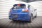Mittlerer Cup Diffusor Heck Ansatz DTM Look passend für Renault Megane GT Line Grandtour Mk3 Facelift schwarz Hochglanz