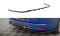 Mittlerer Cup Diffusor Heck Ansatz DTM Look passend für Renault Megane GT Line Grandtour Mk3 Facelift schwarz Hochglanz