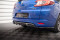 Mittlerer Cup Diffusor Heck Ansatz DTM Look passend für Renault Megane GT Line Grandtour Mk3 Facelift schwarz Hochglanz