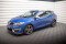 Seitenschweller Ansatz Cup Leisten passend für Renault Megane GT Line Grandtour Mk3 Facelift schwarz Hochglanz
