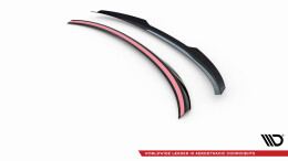 Heck Spoiler Aufsatz Abrisskante passend für BMW i4 / / M440i / 4 Gran Coupe M-Paket G26 schwarz Hochglanz