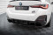 Street Pro Heckschürze Heck Ansatz Diffusor für BMW i4 M-Paket G26 SCHWARZ-ROT