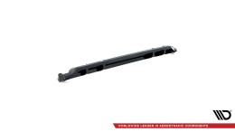 Mittlerer Cup Diffusor Heck Ansatz V.1 passend für BMW M340i G20 / G21 Facelift schwarz Hochglanz