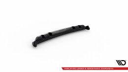 Mittlerer Cup Diffusor Heck Ansatz V.1 passend für BMW M340i G20 / G21 Facelift schwarz Hochglanz