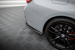 Heck Ansatz Flaps Diffusor für BMW M340i G20 / G21 FL schwarz Hochglanz