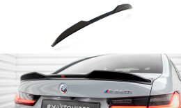 Heck Spoiler Aufsatz Abrisskante 3D für BMW 3er M340i / M-Paket G20 / G20 Facelift schwarz Hochglanz