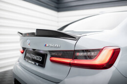 Heck Spoiler Aufsatz Abrisskante 3D für BMW M340i / 3 M-Paket / M3 Limo G20 schwarz Hochglanz