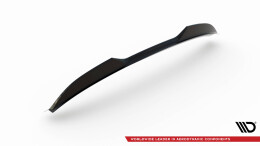 Heck Spoiler Aufsatz Abrisskante 3D passend für BMW M340i / 3 M-Paket / M3 Limousine G20 schwarz Hochglanz