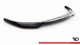 Cup Spoilerlippe Front Ansatz V.2 passend für BMW 3er M340i / M-Paket G20 / G21 Facelift schwarz Hochglanz