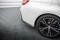 Heck Ansatz Flaps Diffusor passend für BMW M-Paket G20 / G21 Facelift schwarz Hochglanz