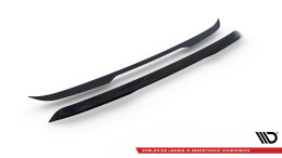 Heck Spoiler Aufsatz Abrisskante für Chrysler Pacifica Mk2 schwarz Hochglanz