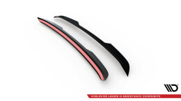 Heck Spoiler Aufsatz Abrisskante passend für Chrysler Pacifica Mk2 schwarz Hochglanz