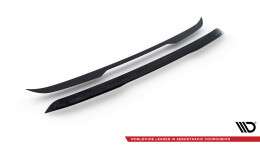 Heck Spoiler Aufsatz Abrisskante passend für Chrysler Pacifica Mk2 schwarz Hochglanz