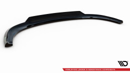 Cup Spoilerlippe Front Ansatz für Chrysler Pacifica Mk2 schwarz Hochglanz