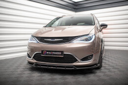 Cup Spoilerlippe Front Ansatz passend für Chrysler Pacifica Mk2 schwarz Hochglanz