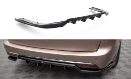 Mittlerer Cup Diffusor Heck Ansatz DTM Look passend für Chrysler Pacifica Mk2 schwarz Hochglanz