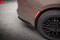 Mittlerer Cup Diffusor Heck Ansatz DTM Look passend für Chrysler Pacifica Mk2 schwarz Hochglanz