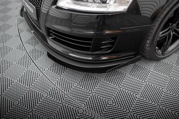 Front Stoßstange Flaps passend für Audi RS6 Avant C6 FLAPS HOCHGLANZ