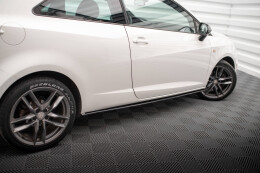Street Pro Seitenschweller Ansatz Cup Leisten für Seat Ibiza Sport Coupe Mk4