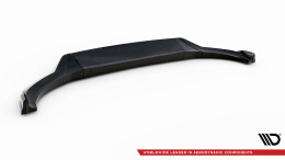 Cup Spoilerlippe Front Ansatz für BMW X3 M-Paket G01 Facelift schwarz Hochglanz