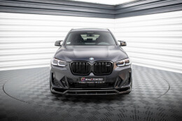 Cup Spoilerlippe Front Ansatz für BMW X3 M-Paket G01...