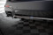 Mittlerer Cup Diffusor Heck Ansatz DTM Look für BMW X3 M-Paket G01 Facelift schwarz Hochglanz