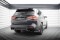 Mittlerer Cup Diffusor Heck Ansatz DTM Look passend für BMW X3 M-Paket G01 Facelift schwarz Hochglanz