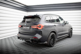 Heck Ansatz Flaps Diffusor passend für BMW X3...