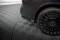 Heck Ansatz Flaps Diffusor passend für BMW X3 M-Paket G01 Facelift schwarz Hochglanz