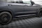 Seitenschweller Ansatz Cup Leisten passend für BMW X3 M-Paket G01 Facelift schwarz Hochglanz