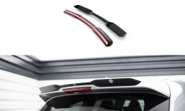 Heck Spoiler Aufsatz Abrisskante passend für Toyota Highlander Mk4 schwarz Hochglanz