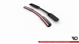 Heck Spoiler Aufsatz Abrisskante passend für Toyota Highlander Mk4 schwarz Hochglanz