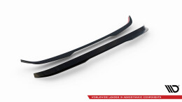 Heck Spoiler Aufsatz Abrisskante passend für VW Taigo R-Line Mk1 schwarz Hochglanz