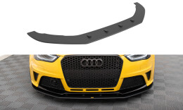Street Pro Cup Spoilerlippe Front Ansatz passend für Audi RS4 B8 rot