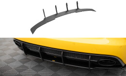 Street Pro Heckschürze Heck Ansatz Diffusor passend für Audi RS4 B8 SCHWARZ