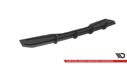 Street Pro Heckschürze Heck Ansatz Diffusor passend für Audi A4 Competition B9 SCHWARZ