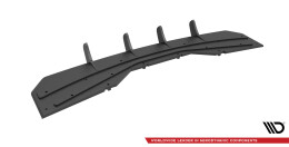 Street Pro Heckschürze Heck Ansatz Diffusor passend für Audi A4 Competition B9 SCHWARZ