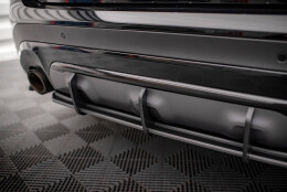 Street Pro Heckschürze Heck Ansatz Diffusor passend für BMW X3 G01 SCHWARZ