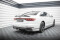 Mittlerer Cup Diffusor Heck Ansatz DTM Look passend für Audi A8 S-Line D5 schwarz Hochglanz