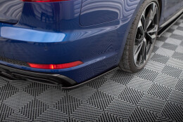 Heck Ansatz Flaps Diffusor passend für Audi A4...