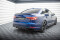 Heck Ansatz Flaps Diffusor für Audi A4 Competition B9  schwarz Hochglanz