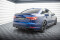 Heck Ansatz Flaps Diffusor passend für Audi A4 Competition B9 schwarz Hochglanz