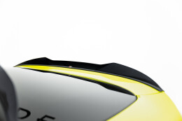 Unten Heck Spoiler Aufsatz Abrisskante 3D passend für BMW X4 M F98 FL schwarz Hochglanz