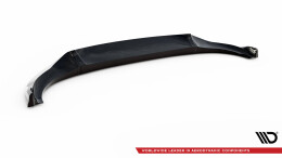 Cup Spoilerlippe Front Ansatz V.2 passend für BMW X4 M-Paket G02 schwarz Hochglanz