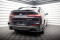 Mittlerer Cup Diffusor Heck Ansatz V.2 passend für BMW X4 M40i G02 schwarz Hochglanz