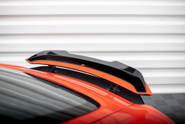 Heck Spoiler Aufsatz Abrisskante passend für Porsche 718 Cayman 982c schwarz Hochglanz