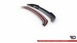 Heck Spoiler Aufsatz Abrisskante passend für Porsche 718 Cayman 982c schwarz Hochglanz
