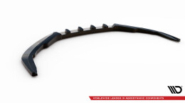 Cup Spoilerlippe Front Ansatz V.1 passend für Porsche 718 Cayman 982c schwarz Hochglanz