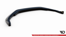 Cup Spoilerlippe Front Ansatz V.2 passend für Porsche 718 Cayman 982c schwarz Hochglanz