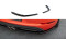 Heck Ansatz Flaps Diffusor passend für Porsche 718 Cayman 982c schwarz Hochglanz